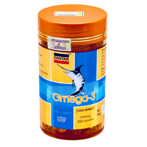 Costar Omega-3 1000mg - 100 Capsules